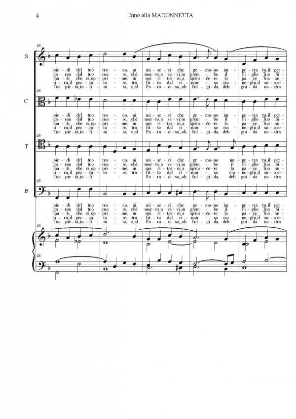 Inno alla Madonnetta 4 voci page 004